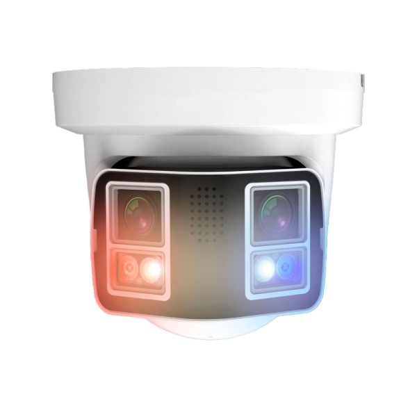 Comprar NEUTRAL OEM IPC-T38-A180-PV-NB Domo IP panorámico de 2x8MP con disuasión activa para exterior