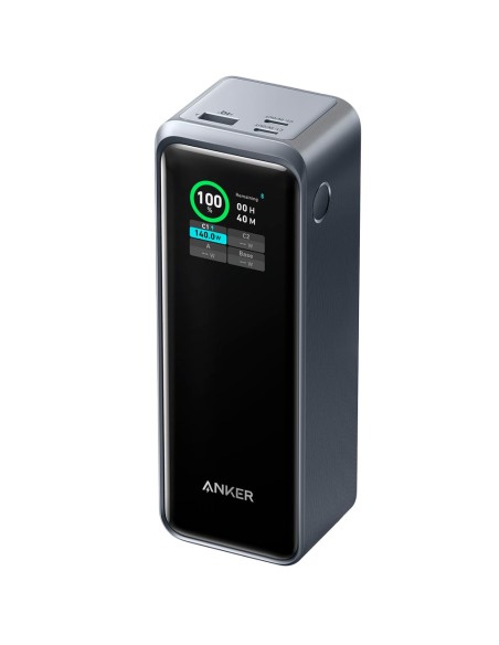 ANKER ANK-1340-PRIME-B Anker Power Bank con pantalla LCD - Capacidad 27650mAh - Entradas 2x USB-C - Salidas 2x USB-C, USB-A - Ca
