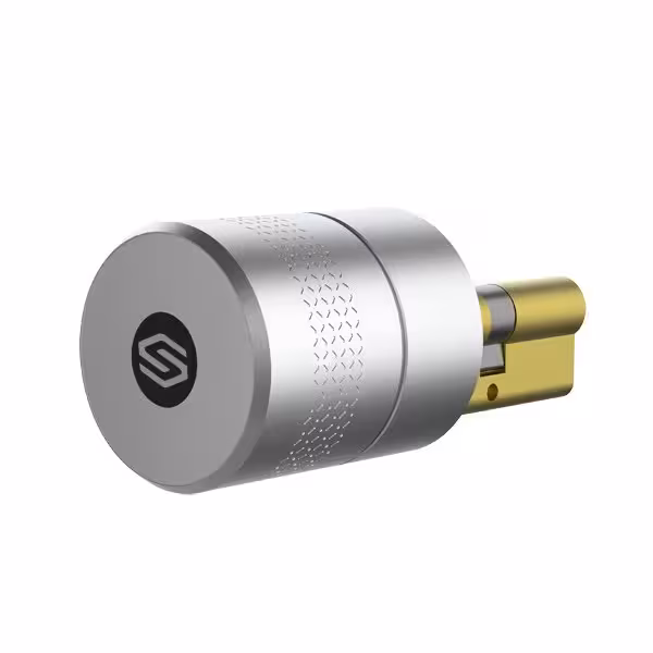 Kaufen SAFIRE SF-SMARTLOCK-BT intelligentes Schloss Bluetooth Safire – motorisierter Europrofilzylinder 35x35 mm – Gastbenutzer