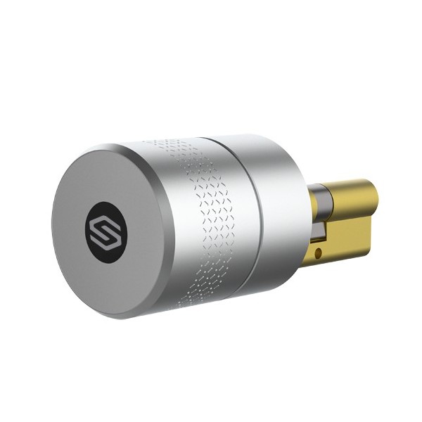 Comprare SAFIRE SF-SMARTLOCK-BT serratura intelligente Bluetooth Safire - cilindro europeo motorizzato 35x35 mm - utenti ospiti