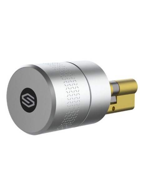 Comprare SAFIRE SF-SMARTLOCK-BT serratura intelligente Bluetooth Safire - cilindro europeo motorizzato 35x35 mm - utenti ospiti