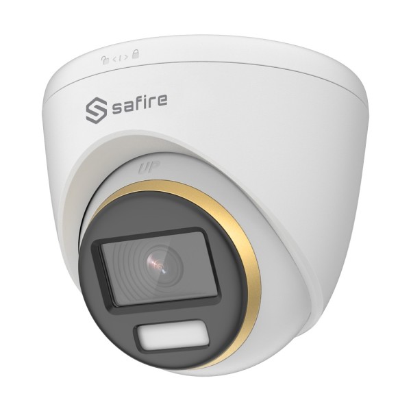 SAFIRE SF-T943WC-8U-0360 Cámara Safire Turret 8 Mpx - Visión a todo color - Lente 3.6 mm / True WDR - F1.0 para una mejor ilumin