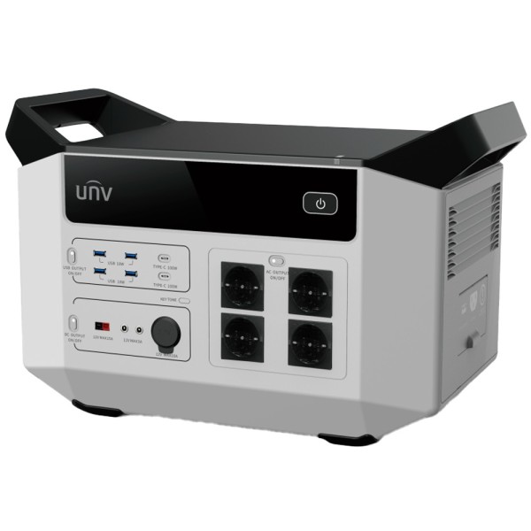 UniView UV-EL-E2000-A2-Bateria-Bateria-2000W Bateria portátil - Capacidade 1872Wh - Power Partida 2000W Max | Lítio - Multipl sa