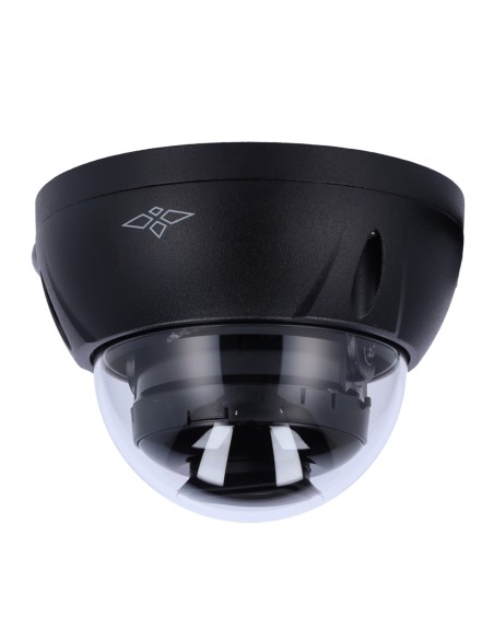 X-SECURITY XS-IPD842SW-4P-AI-BLACK Cámara Domo IP X-Security WizSense - 4 Megapixel (2688 × 1520) - Lente 2.8 mm - IR LED 30m | 