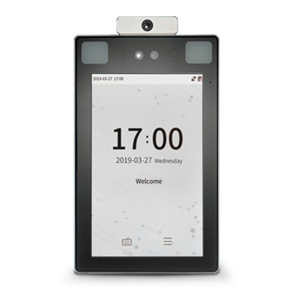 ZKTECO ZK-PROFACEX-TD Control de acceso y presencia - Facial, palma, PIN - 30.000 caras | 1.000.000 registros - 8&quot IPS tácti