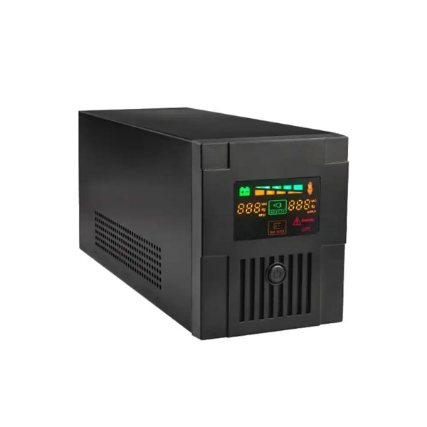 SAI inteligente de 1500VA /900W. Pantalla LCD. Control por microprocesador. Cargador inteligente. Boost y buck AVR para estabili