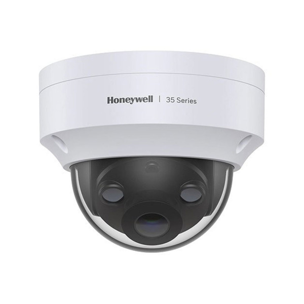 Domo IP Honeywell Serie 35. 5MP@25/30ips, H.265/H.264. ICR, 0,007 lux, Smart IR 40m. Óptica fija de 2,8 mm. WDR 120dB, 3D-DNR, R