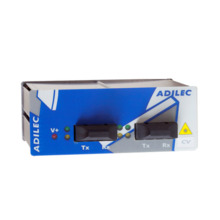 ADILEC NRVI12N16 Receptor de vídeo analógico por Fibra Óptica MultiModo (MM) por 2 fibras a 1310nm. Formato StandAlone. FA No in