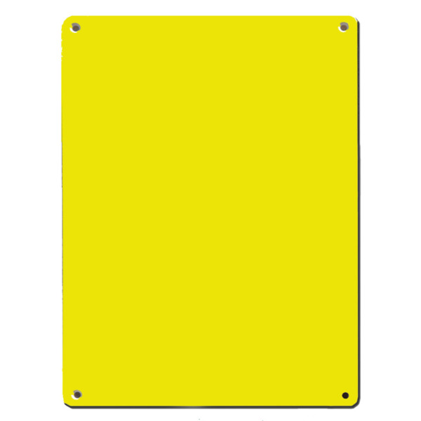 Airspace DEM-280 DEM-280 Placa exterior de plástico personalizada. Color Amarillo