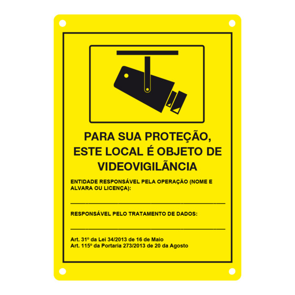 Airspace DEM-281P DEM-281P Placa de CCTV en portugués