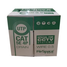 Airspace SAM-4444 SAM-4444 Rollo de 305 metros de cable UTP CAT5E 24AWG flexible libre de halÃ³genos e ignÃ­fugo. LSZH segÃºn IE