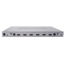 Airspace SAM-4521 SAM-4521 Conmutador matriz de 4 entradas HDMI a 2 grupos de salida (HDMI + Audio Coaxial + Audio 3.5 + Audio S