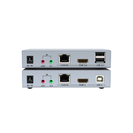 Comprar Airspace SAM-4522 SAM-4522 Extensor KVM de vídeo 4K, audio y datos sobre cable de red CAT5E/6 hasta 100 metros. Compuesto por transmisor y receptor. Incluye adaptador de corriente.