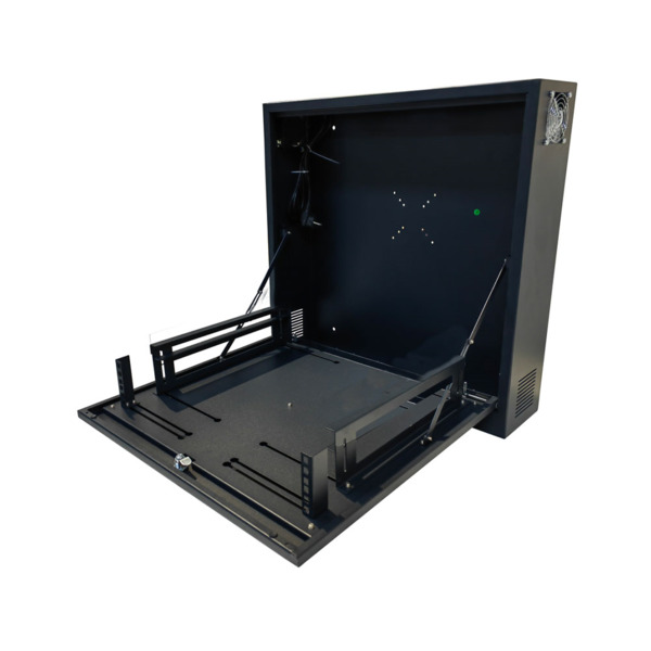 Airspace SAM-4925 SAM-4925 Caja de seguridad con cerradura para DVRs. Incorpora ventilador. Construcción duradera en acero