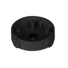 Airspace SAM-4927 SAM-4927 Base de tubo visto para domos Dahua. Color negro. Fabricada en aluminio. Caja de conexiones con capac