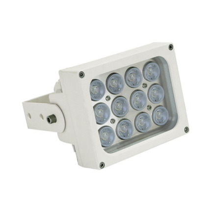 Comprar Airspace SAM-4941 SAM-4941 Foco de iluminación infrarroja. Alcance de 150 metros, 60°. 12 LEDs IR dot-matrix Epistar. Protección IP66. Color blanco. Incluye soporte de lira orientable