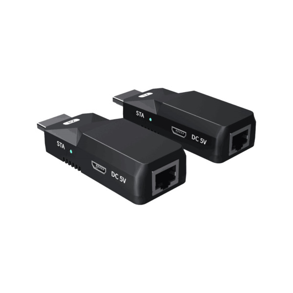 Airspace SAM-6781 SAM-6781 Extensor HDMI UTP AirSpace. Extiende señales HDMI hasta 50 metros mediante cable CAT6. Soporta resolu