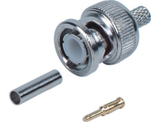 Airspace VID-73 VID-73 Conector BNC para grimpar. Grosor RG-174 (fino)