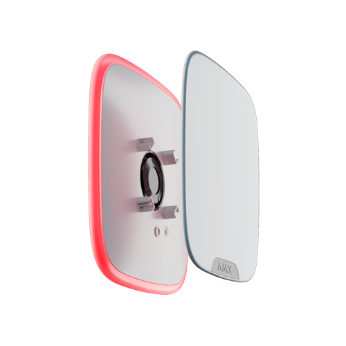 AJAX 10XAJ-BRANDPLATES-W Pack 10 cubiertas personalizables para sirena exterior - Color blanco - Apto para uso exterior - No inc (5)