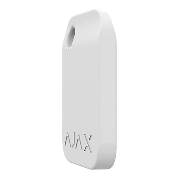 AJAX 10XAJ-TAG-W Llavero de acceso sin contacto - 10 unidades - Tecnología Mifare DESFire® - Compatible con KeyPad Plus y KeyPad (1)