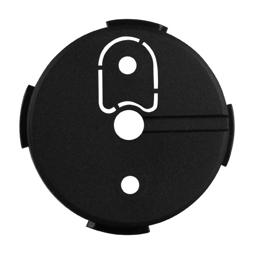 AJAX AJ-BRACKETHS-B Soporte para sirena de interior - AJ-HOMESIREN-B - Instalación sencilla - Plástico ABS - Color negro (3)