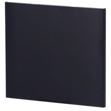 AJAX AJ-CENTERBUTTON-1G2W-B-VERT Panel táctil para interruptor de luz vertical - Compatible con AJ-LIGHTCORE-1G-VERT / -2W-VERT