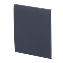 AJAX AJ-CENTERBUTTON-1G2W-GRA Panel táctil para interruptor de luz simple  - Compatible con AJ-LIGHTCORE-1G / -2W - Retroilumina