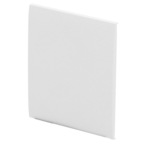 AJAX AJ-CENTERBUTTON-1G2W-W Panel táctil para interruptor de luz simple - Compatible con AJ-LIGHTCORE-1G / -2W - Retroiluminaci