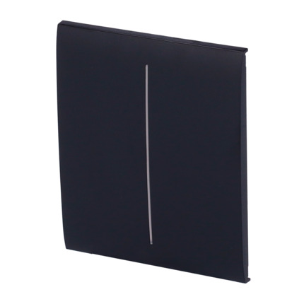 Comprar AJAX AJ-CENTERBUTTON-2G-B Panel táctil para interruptor de luz doble  - Compatible con AJ-LIGHTCORE-2G - Retroiluminación LED - Panel táctil central sin contacto - Color negro - Ajax - LightSwitch CenterButton