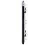 AJAX AJ-CENTERBUTTON-2G-B-VERT Panel táctil para interruptor de luz doble  - Compatible con AJ-LIGHTCORE-2G-VERT - Retroiluminac (4)