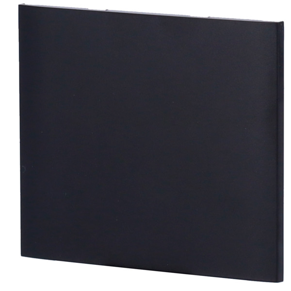 AJAX AJ-CENTERBUTTON-2G-B-VERT Panel táctil para interruptor de luz doble  - Compatible con AJ-LIGHTCORE-2G-VERT - Retroiluminac