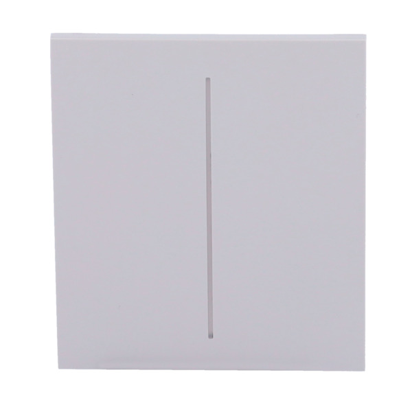 AJAX AJ-CENTERBUTTON-2G-FOG Panel táctil para interruptor de luz doble  - Compatible con AJ-LIGHTCORE-2G - Retroiluminación LED (1)