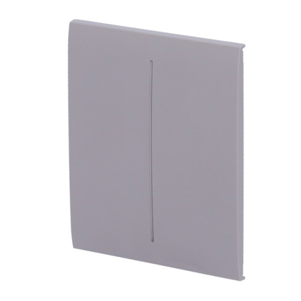 Comprar AJAX AJ-CENTERBUTTON-2G-GRE Panel táctil para interruptor de luz doble  - Compatible con AJ-LIGHTCORE-2G - Retroiluminación LED - Panel táctil central sin contacto - Color gris - Ajax - LightSwitch CenterButton