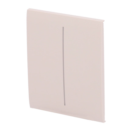 Comprar AJAX AJ-CENTERBUTTON-2G-IVO Panel táctil para interruptor de luz doble  - Compatible con AJ-LIGHTCORE-2G - Retroiluminación LED - Panel táctil central sin contacto - Color marfil - Ajax - LightSwitch CenterButton