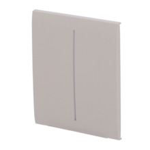 AJAX AJ-CENTERBUTTON-2G-OLI Panel táctil para interruptor de luz doble  - Compatible con AJ-LIGHTCORE-2G - Retroiluminación LED