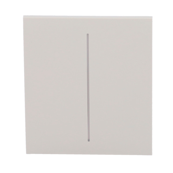 AJAX AJ-CENTERBUTTON-2G-OYS Panel táctil para interruptor de luz doble  - Compatible con AJ-LIGHTCORE-2G - Retroiluminación LED (1)