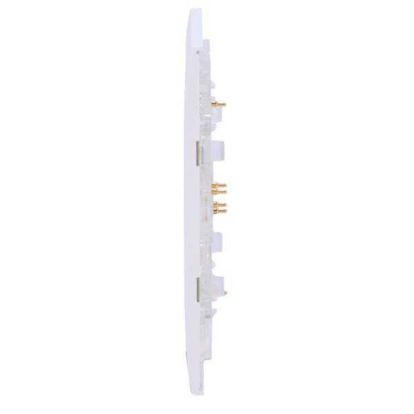 AJAX AJ-CENTERBUTTON-DIMMER-W Panel táctil para interruptor de luz regulable - Compatible con AJ-LIGHTCORE-DIMMER - Retroilumina (3)