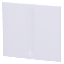 AJAX AJ-CENTERBUTTON-DIMMER-W-VERT Panel táctil para interruptor de luz regulable - Compatible con AJ-LIGHTCORE-DIMMER-VERT - Re