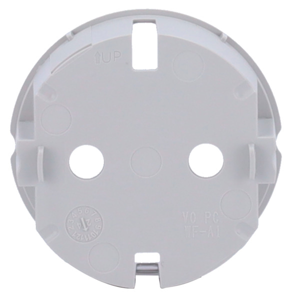 AJAX AJ-CENTERCOVER-FOG Tapa central para enchufe básico tipo F - Compatible con AJ-OUTLETCORE-BASIC - Protección contra polvo, (9)