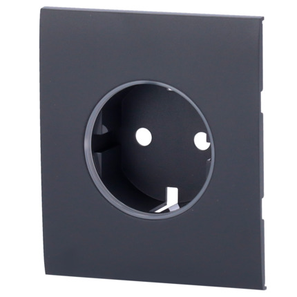 Comprar AJAX AJ-CENTERCOVER-GRA Tapa central para enchufe básico tipo F - Compatible con AJ-OUTLETCORE-BASIC - Protección contra polvo, salpicaduras, objetos - Sin monitorizacion de consumo - Sin control remoto  - Color grafito