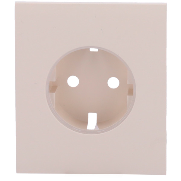 AJAX AJ-CENTERCOVER-IVO Tapa central para enchufe básico tipo F - Compatible con AJ-OUTLETCORE-BASIC - Protección contra polvo, (1)