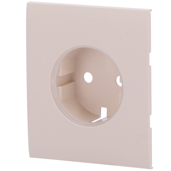 AJAX AJ-CENTERCOVER-IVO Tapa central para enchufe básico tipo F - Compatible con AJ-OUTLETCORE-BASIC - Protección contra polvo,
