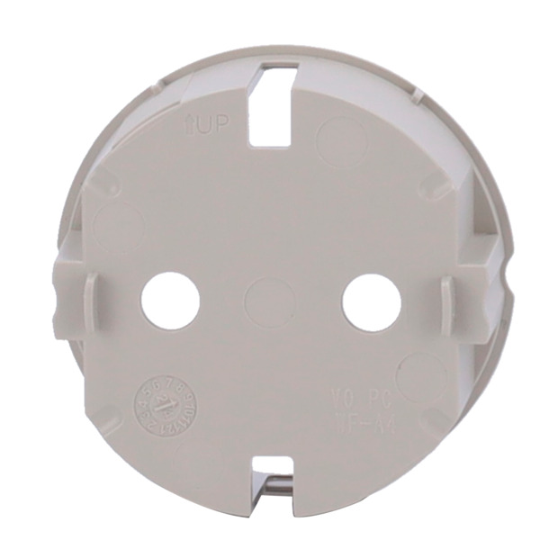 AJAX AJ-CENTERCOVER-OLI Tapa central para enchufe básico tipo F - Compatible con AJ-OUTLETCORE-BASIC - Protección contra polvo, (9)