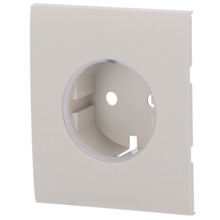 AJAX AJ-CENTERCOVER-OYS Tapa central para enchufe básico tipo F - Compatible con AJ-OUTLETCORE-BASIC - Protección contra polvo,