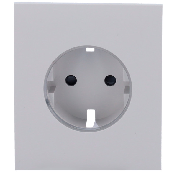AJAX AJ-CENTERCOVER-SMART-FOG Tapa central para enchufe inteligente tipo F - Compatible con AJ-OUTLETCORE-SMART - Indicador LED (1)