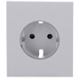 AJAX AJ-CENTERCOVER-SMART-FOG Tapa central para enchufe inteligente tipo F - Compatible con AJ-OUTLETCORE-SMART - Indicador LED (2)
