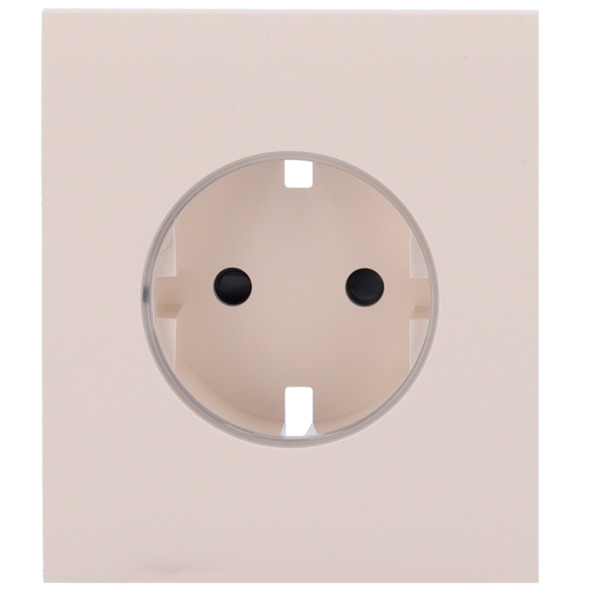 AJAX AJ-CENTERCOVER-SMART-IVO Tapa central para enchufe inteligente tipo F - Compatible con AJ-OUTLETCORE-SMART - Indicador LED (1)