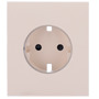 AJAX AJ-CENTERCOVER-SMART-IVO Tapa central para enchufe inteligente tipo F - Compatible con AJ-OUTLETCORE-SMART - Indicador LED (2)