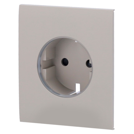 Comprar AJAX AJ-CENTERCOVER-SMART-OLI Tapa central para enchufe inteligente tipo F - Compatible con AJ-OUTLETCORE-SMART - Indicador LED sobre estado del enchufe y consumo - Botón táctil para control manual - Retroalimentación LED - Color oliva