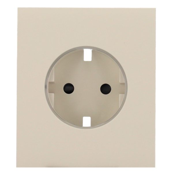 AJAX AJ-CENTERCOVER-SMART-OYS Tapa central para enchufe inteligente tipo F - Compatible con AJ-OUTLETCORE-SMART - Indicador LED (1)